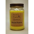 More Than A Candle More Than A Candle DKF16M 16 oz Mason Jar Soy Candle; Duck Farts DKF16M